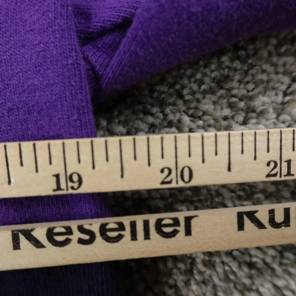 Gap Rugby Shirt‎ Mens S Green Purple Stripe Long Sleeve Polo Casual Preppy Y2K